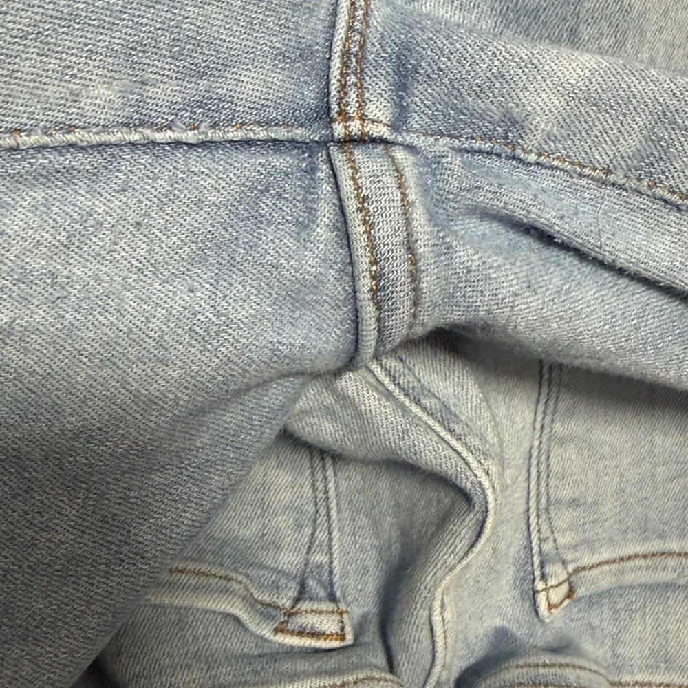 FRAME Le Crop Mini Boot Light Wash Raw Hem Jeans‎ Size 30 - Picture 6 of 6
